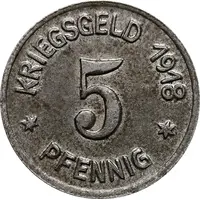 5 Pfennig - Ratibor
