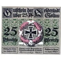 25 Pfennig Spar- und Darlehnsverein Soltau