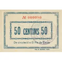 50 Céntimos El Pla de Cabra