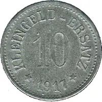 10 Pfennig - Gunzenhausen