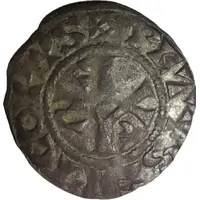 Denier anonymous with crosslet