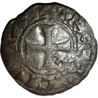 Denier anonymous with crosslet