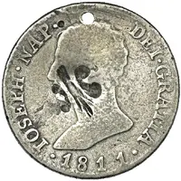 1/5 Dollar Counterstamped