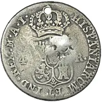 1/5 Dollar Counterstamped