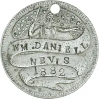 Medal Liberty and banner