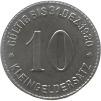 10 Pfennig - Mettmann Wagner and Englert G.M.B.H.