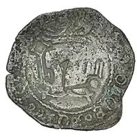 1⁄11 Réal Countermarked 4 maravedis, key and anchor