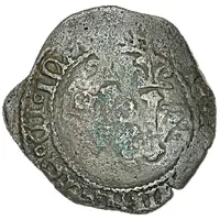 1⁄11 Réal Countermarked 4 maravedis, key and anchor