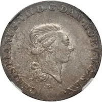 1/3 Speciesthaler / 20 Schilling Courant - Christian VII