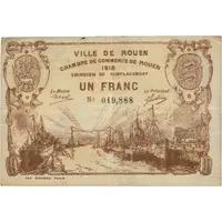 1 Franc - Chambre de Commerce de Rouen