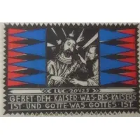 75 Pfennig Evangelisch-Lutherische Landeskirche des Landesteiles Lübeck