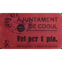 1 Peseta Cogul