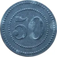 50 Pfennig - Langendreer Zeche Mansfeld