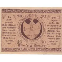 50 Heller Klein-Pöchlarn