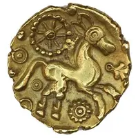 Gold 1/4 Stater Harlow Wheel