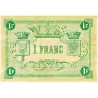 1 Franc - Chambre de Commerce de Boulogne-sur-Mer 62