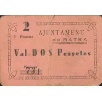 2 Pesetas Batea