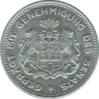 1/10 Verrechnungsmarke - Hamburg