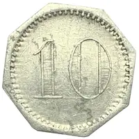 10 Pfennig - Admiral Scheer Kantinengeld