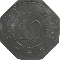 10 Pfennig - Hilpoltstein Buchdruckerei C. Haas
