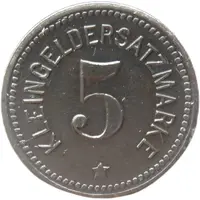 5 Pfennig - Wurzbach in Thüringen