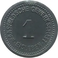 1 Pfennig - Eisleben Mansfeldsche Gewerkschaft