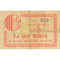1 Peseta Piera