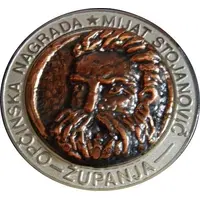 Plaquette - Opčinska nagrada Mijat Stojanović Županja