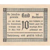 10 Heller Haid bei Mauthausen