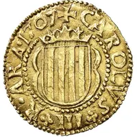 1 Escudo - Carlos III pretender