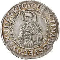 1/2 Thaler - Christina