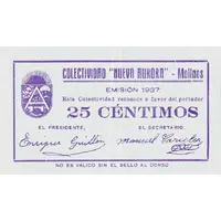 25 Céntimos Molinos