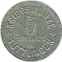 5 Pfennig - Tuttlingen