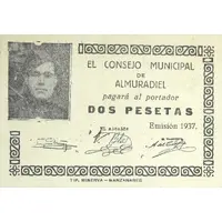 2 Pesetas Almuradiel