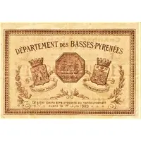 1 Franc - Chambre de Commerce de Bayonne 64