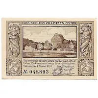 25 Pfennig black serial number