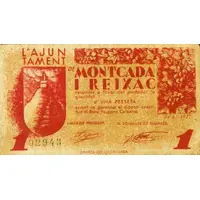 1 Peseta Montcada i Reixac