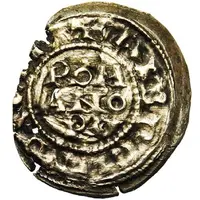 Denier - Leo VII and prince Alberic of Spoleto