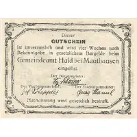 40 Heller Haid bei Mauthausen