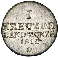 1 Kreuzer - Bernhard Erich Freund