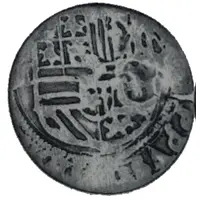 1 Real 'Bamba' - Philip V Countermarked on 1 Real of Philip III