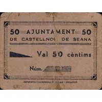 50 Céntimos Castellnou de Seana