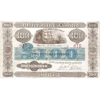 100 Pounds Ulster Bank