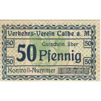 50 Pfennig Verkehrs-Verein