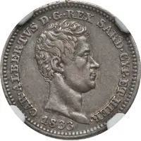 50 Centesimi - Carlo Alberto