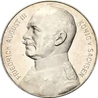 Medal - Friedrich August III - Patriotic war medal