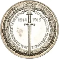 Medal - Friedrich August III - Patriotic war medal