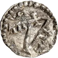 Denier - Louis I Saint Stephen abbey of Bourges