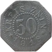 50 Pfennig - Znin