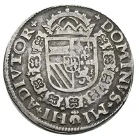 1/2 Daalder '1/2 Bourgondische Kruisrijksdaalder' - Philip II